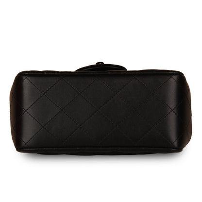 Chanel Classic Flap Bag - Mini Square So Black