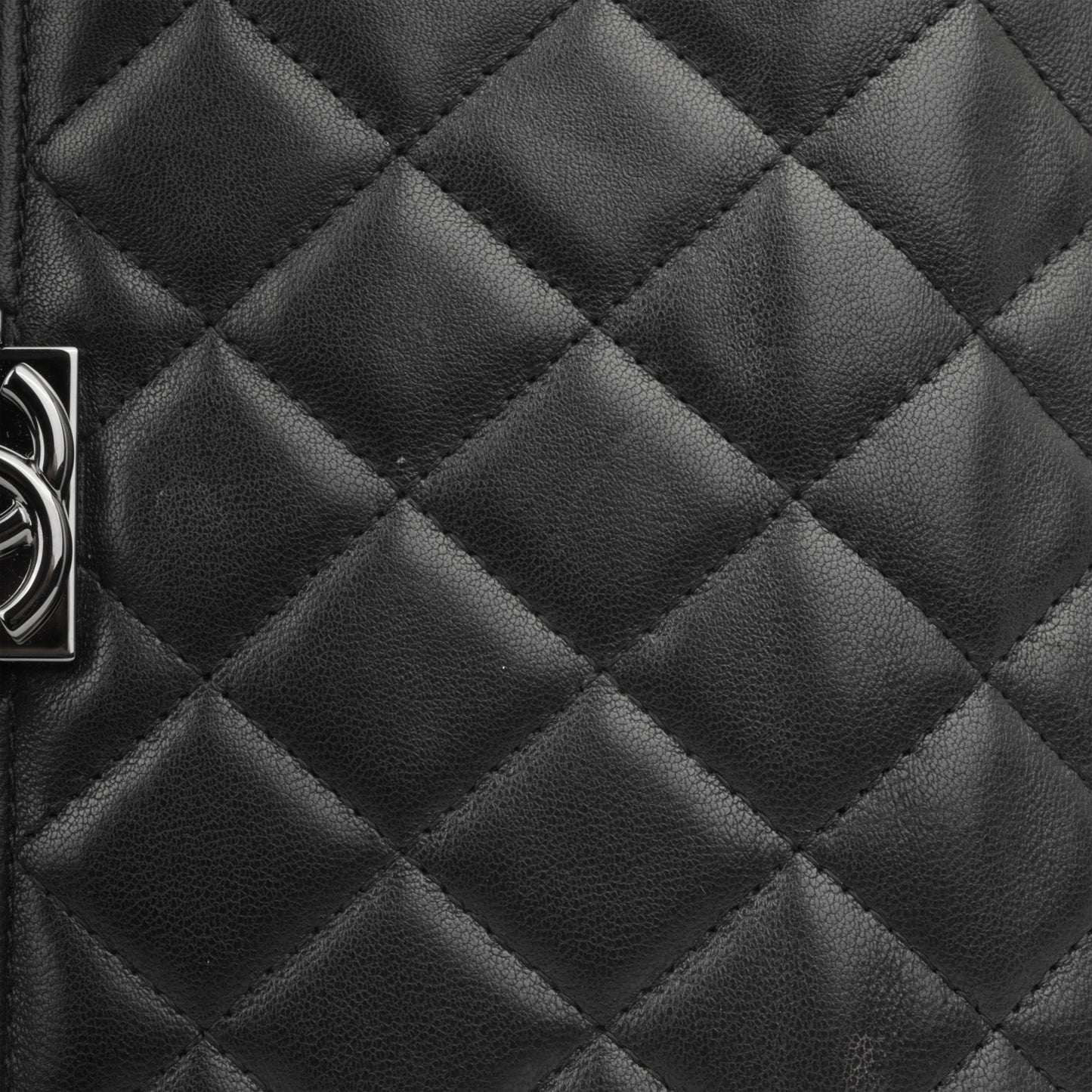 Chanel Boy Bag Lambskin Black Crossbody Style 5