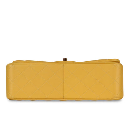 Chanel Classic Flap Lambskin Brown Shoulder Bag
