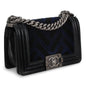 Chanel Boy Bag Caviar Black Shoulder Bag Style 19