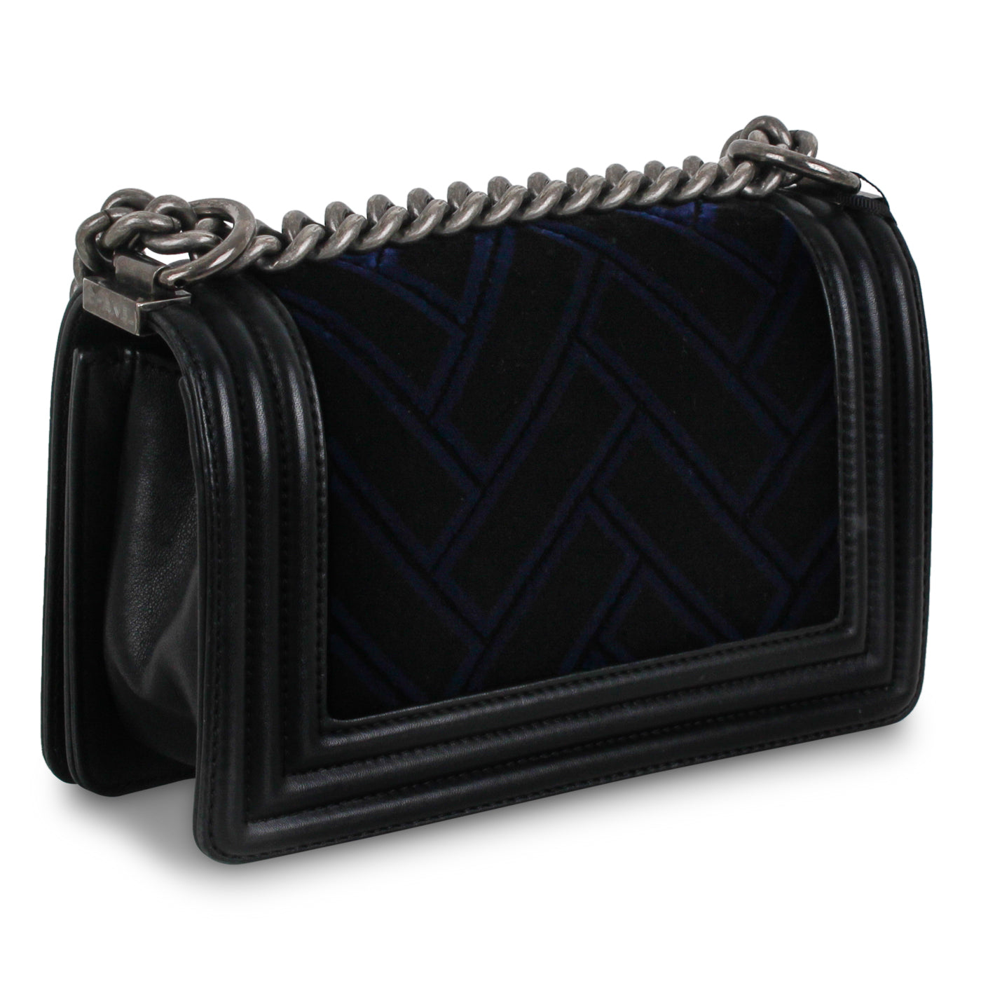 Chanel Boy Bag Caviar Black Shoulder Bag Style 19