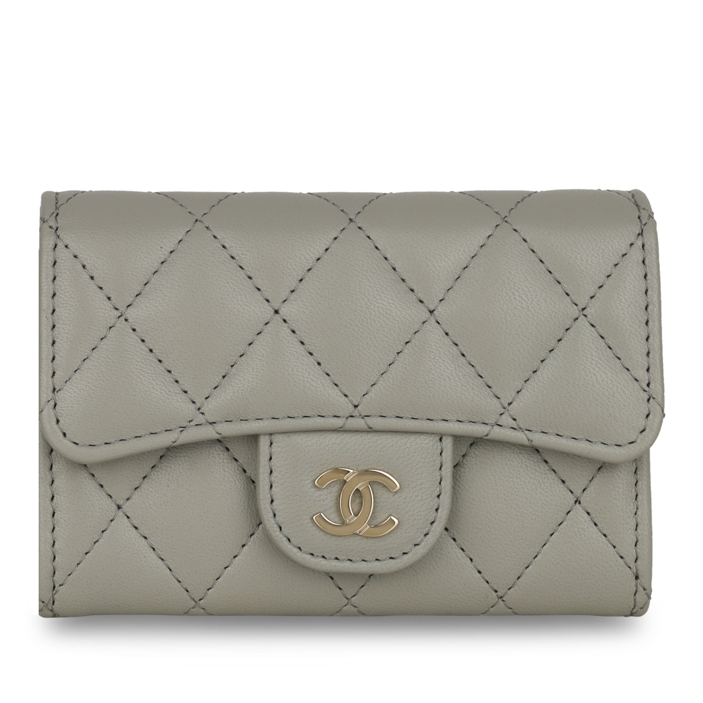 Chanel Luxury Lambskin Gold Handbag Style 8