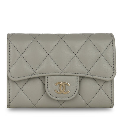 Chanel Luxury Lambskin Gold Handbag Style 8