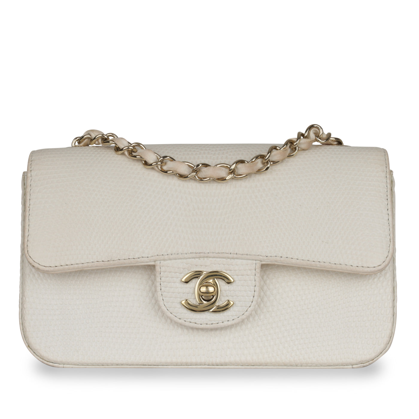 Chanel Classic Flap Leather Gold Shoulder Bag Style 8