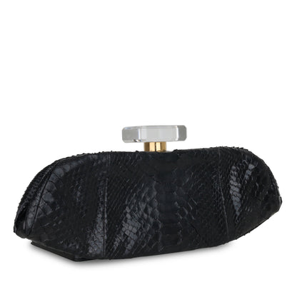 Chanel Timeless Leather Black Clutch Style 3