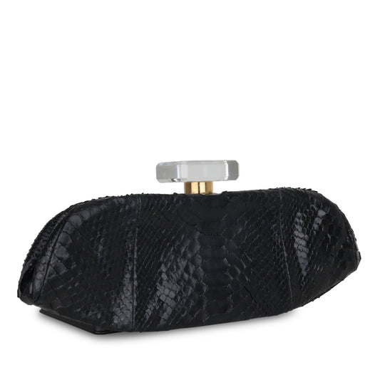 Chanel Timeless Leather Black Clutch Style 3