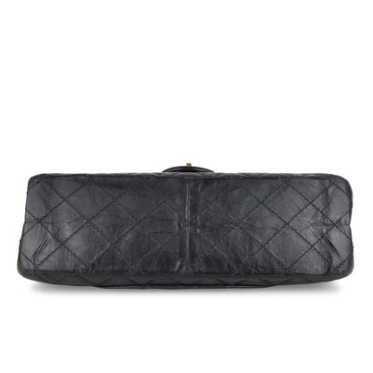 Chanel Classic Flap Calfskin Black Shoulder Bag Style 3