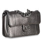 Chanel Python Flap Bag - Metallic