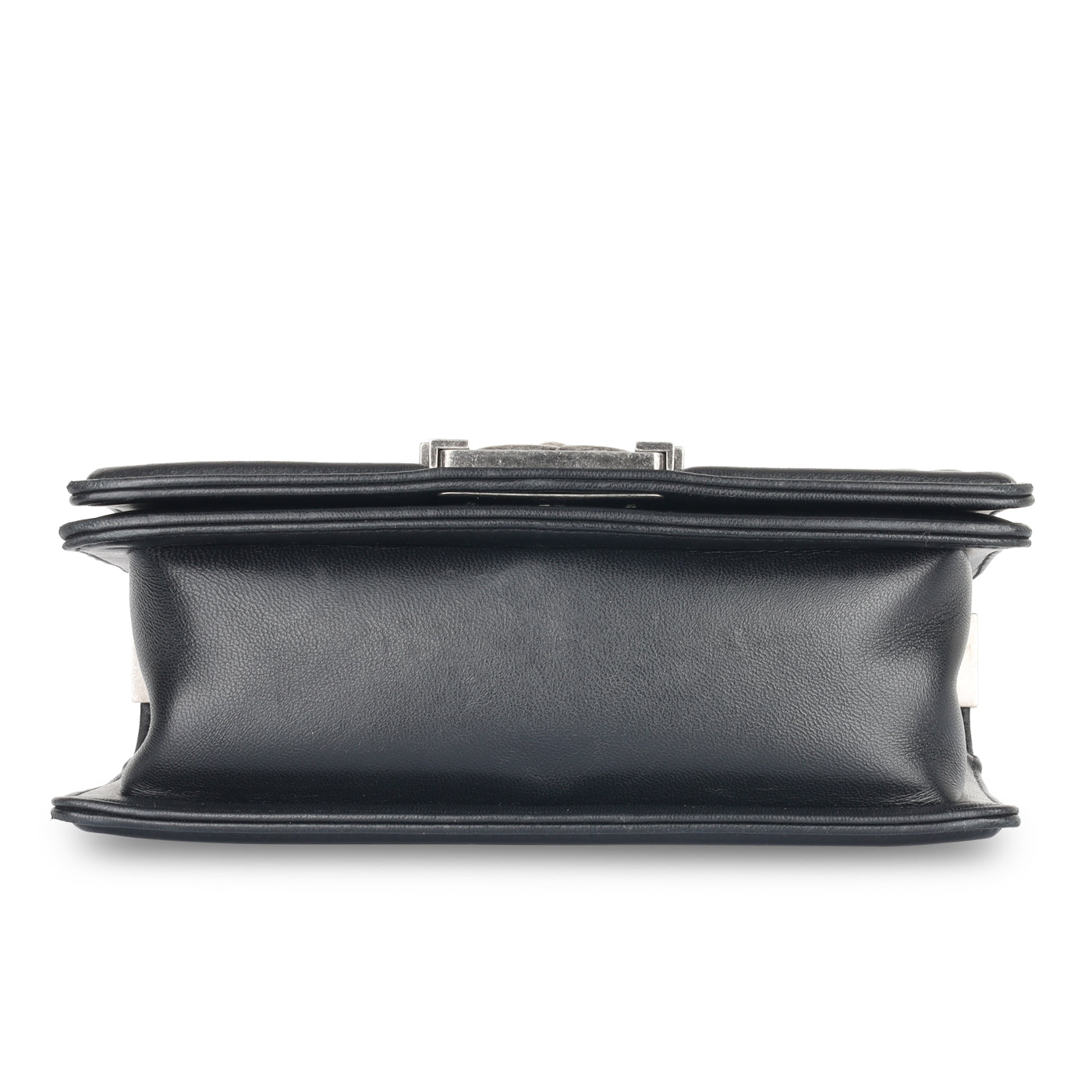 Chanel Boy Bag Lambskin Black Shoulder Bag Style 36