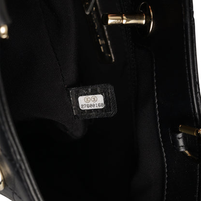 Chanel Lambskin Black Tote Bag Style 2