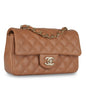 Chanel Classic Flap Lambskin Gold Shoulder Bag Style 75