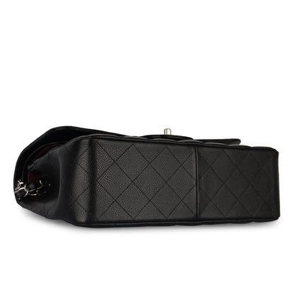 Chanel Classic Flap Lambskin Black Shoulder Bag Style 43