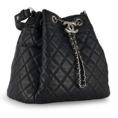 Chanel Luxury Lambskin Black Handbag Style 13