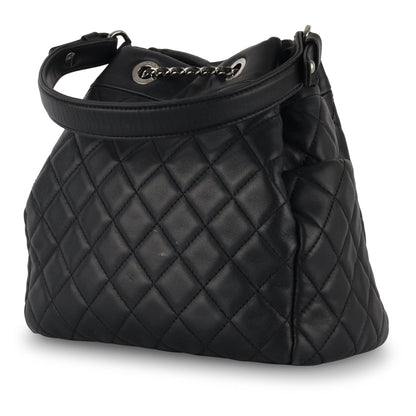 Chanel Luxury Lambskin Black Handbag Style 13