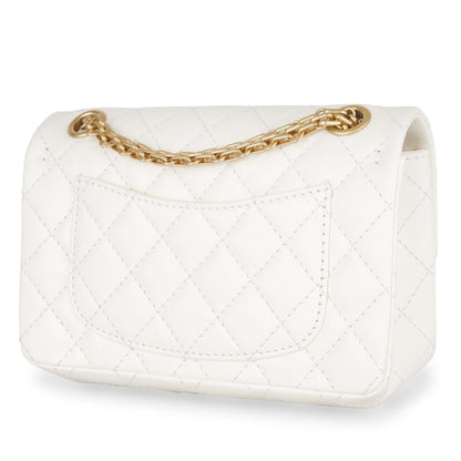 Chanel Classic Flap Calfskin Gold Shoulder Bag Calfskin