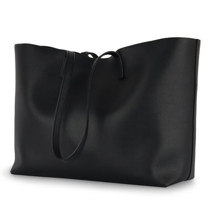 Saint Laurent Leather Black Tote Bag Style 8