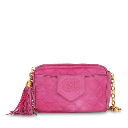 Vintage Camera Tassel Bag