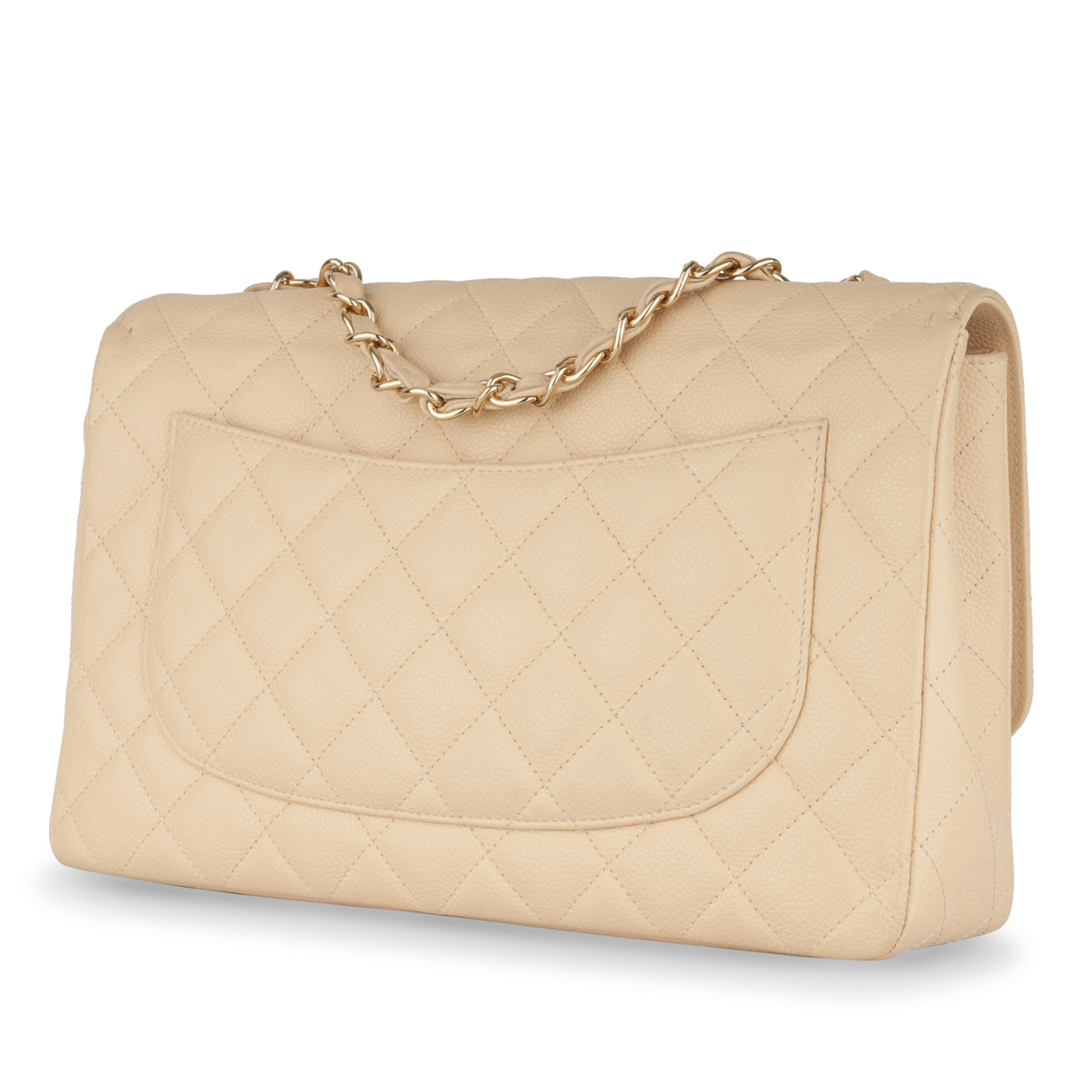 Chanel Classic Flap Caviar Gold Shoulder Bag Style 5