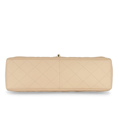Chanel Classic Flap Caviar Gold Shoulder Bag Style 5