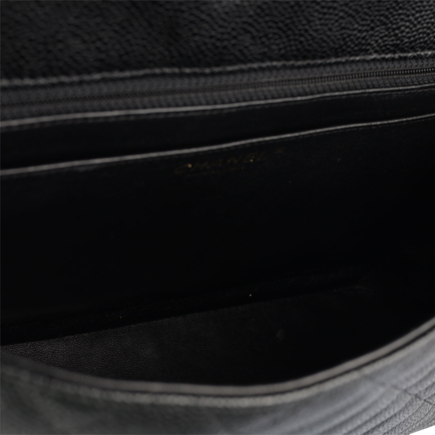 Chanel Classic Flap Lambskin Black Shoulder Bag Style 41
