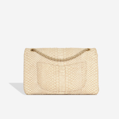 Chanel Classic Flap Leather Gold Shoulder Bag Leather