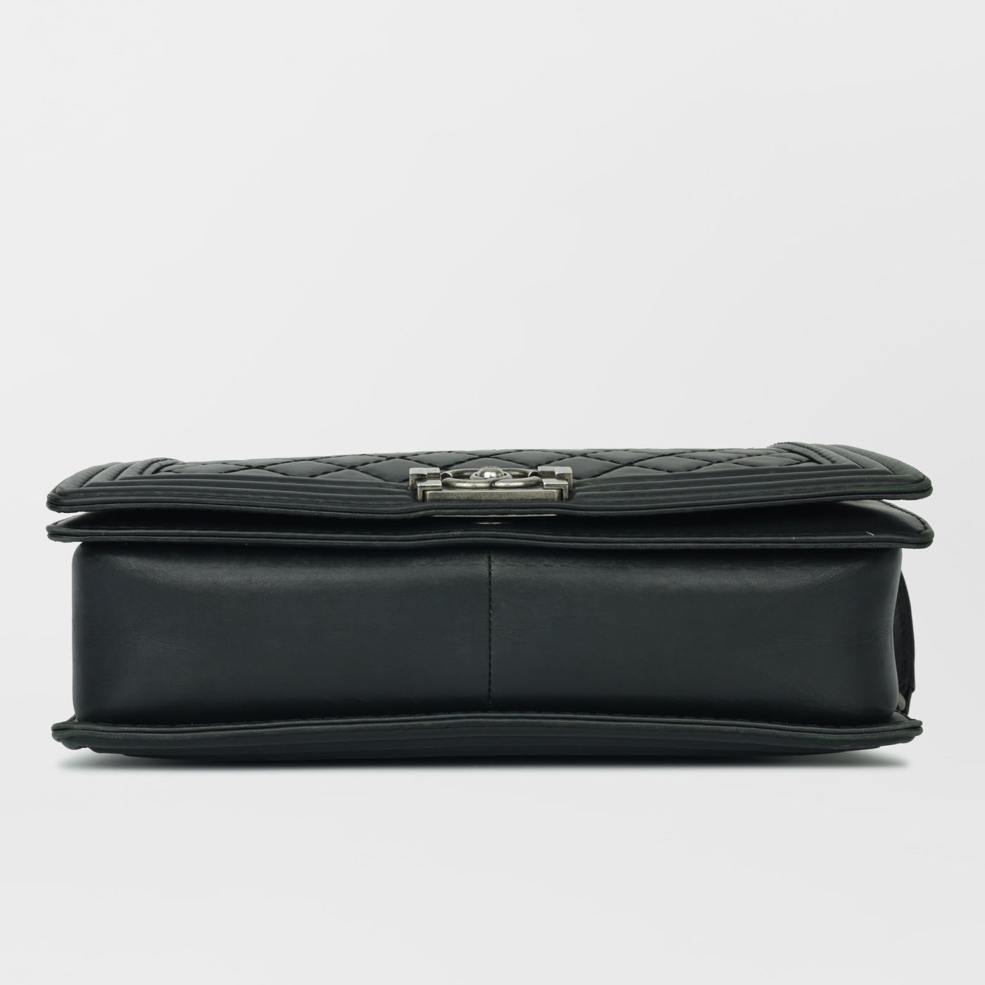 Chanel Boy Bag Lambskin Black Shoulder Bag Lambskin
