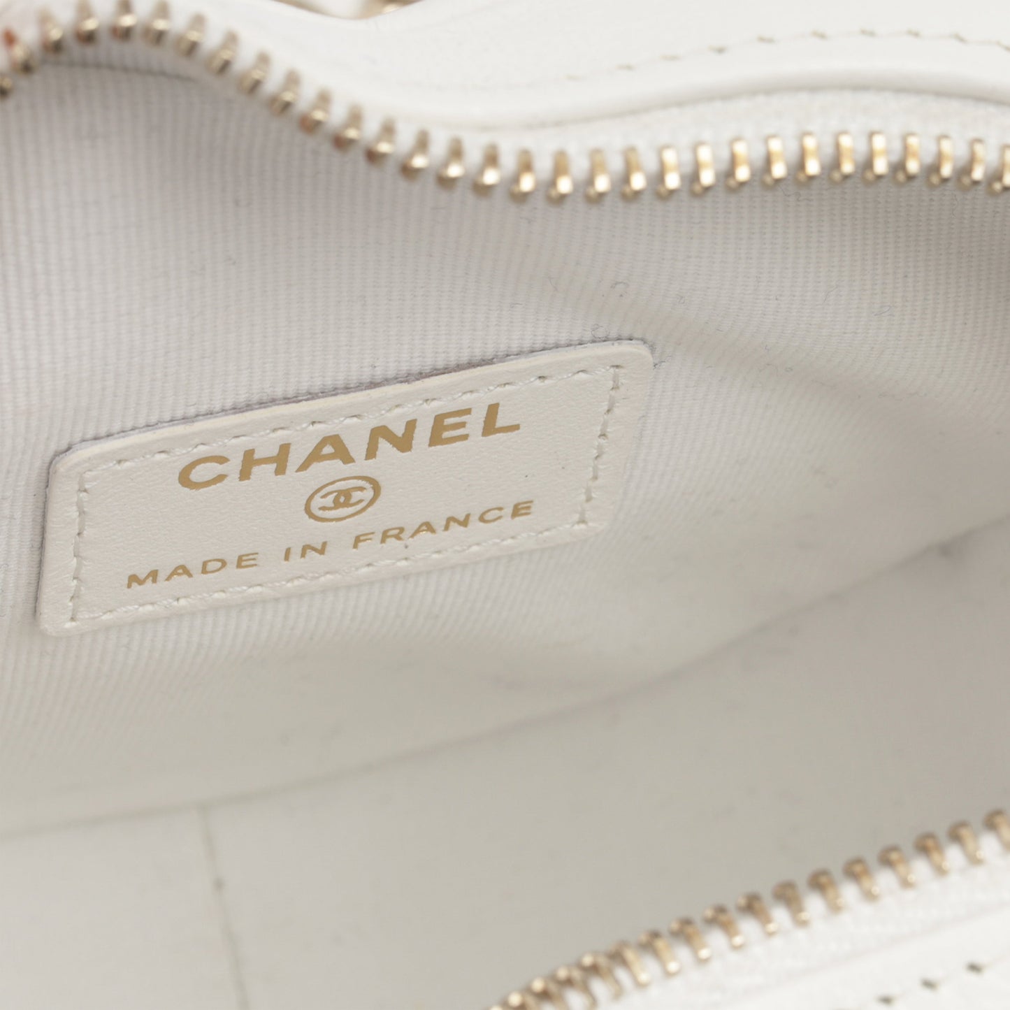 Chanel Small Heart Bag - White