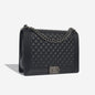 Chanel Classic Flap Lambskin Black Shoulder Bag Style 301