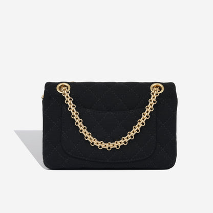 Chanel Classic Flap Calfskin Black Shoulder Bag Style 2