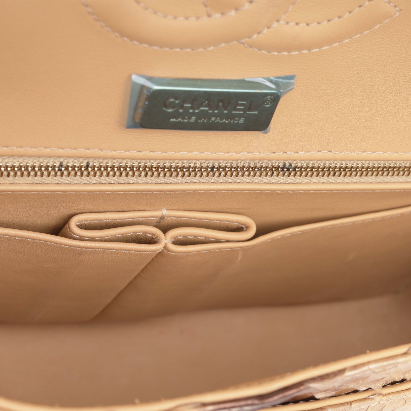 Chanel Classic Flap Lambskin Gold Shoulder Bag Style 31