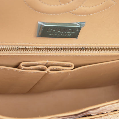 Chanel Classic Flap Lambskin Gold Shoulder Bag Style 31