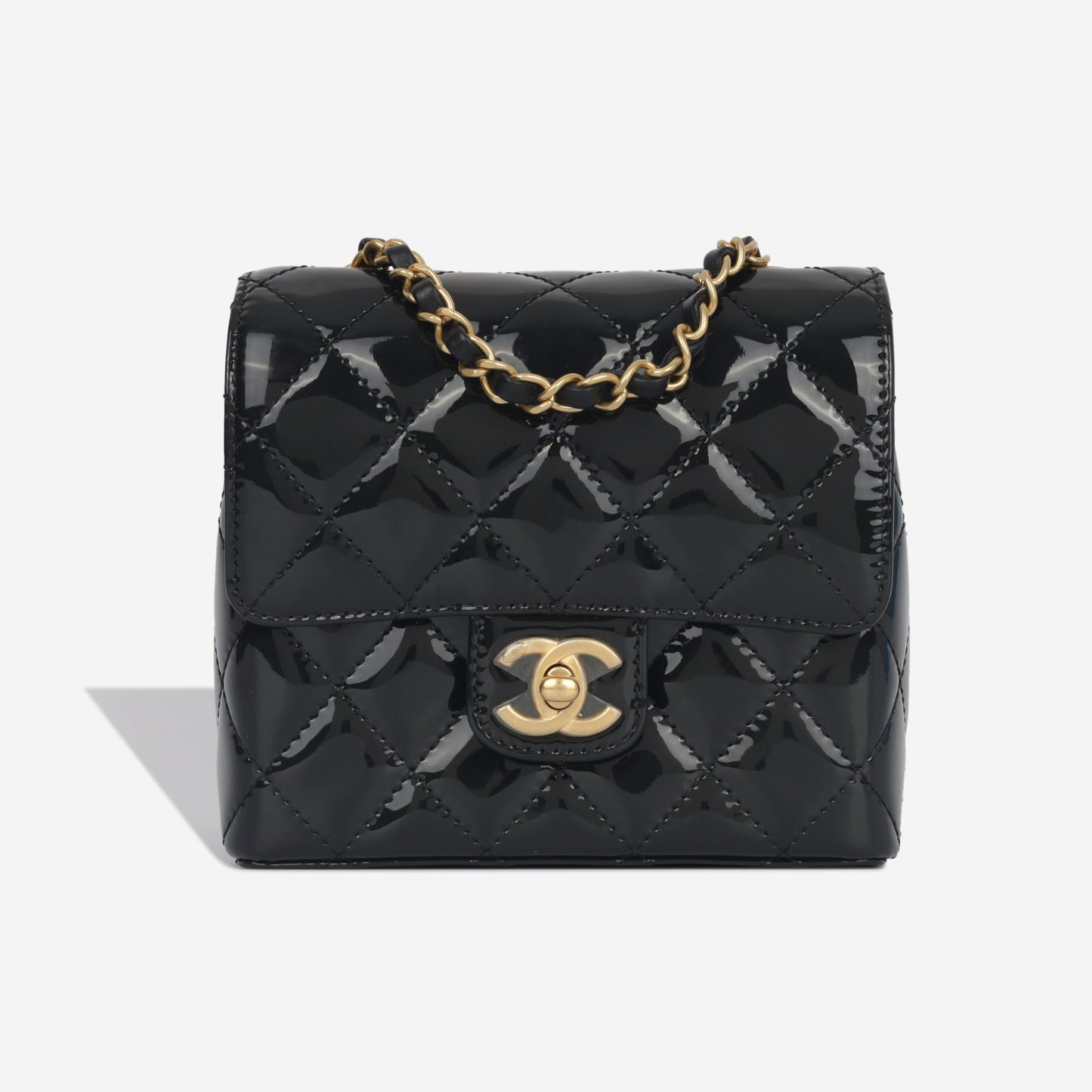 Chanel Classic Flap Lambskin Black Shoulder Bag Style 331