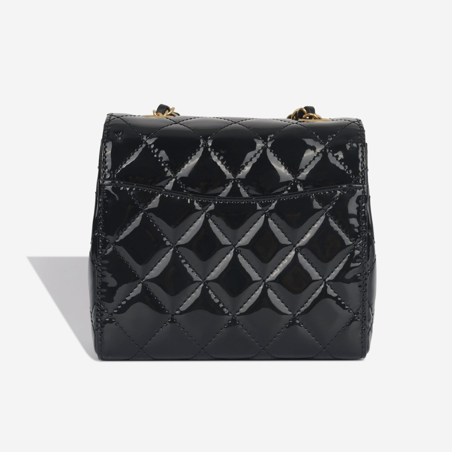 Chanel Classic Flap Lambskin Black Shoulder Bag Style 331