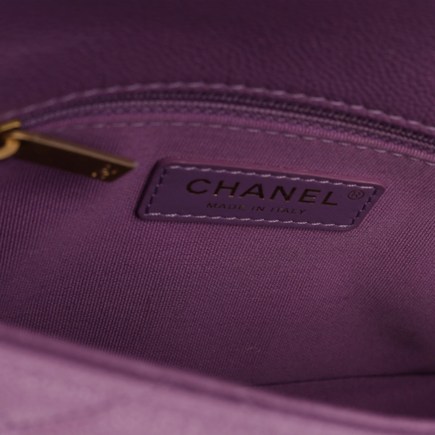 Chanel Classic Flap Caviar Gold Shoulder Bag Style 42