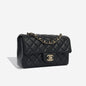 Chanel Classic Flap Lambskin Black Shoulder Bag Style 161