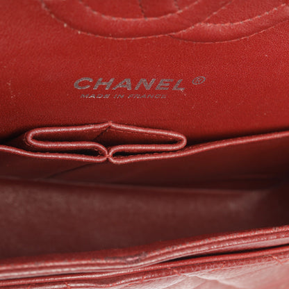 Chanel Classic Flap Lambskin Black Shoulder Bag Style 107
