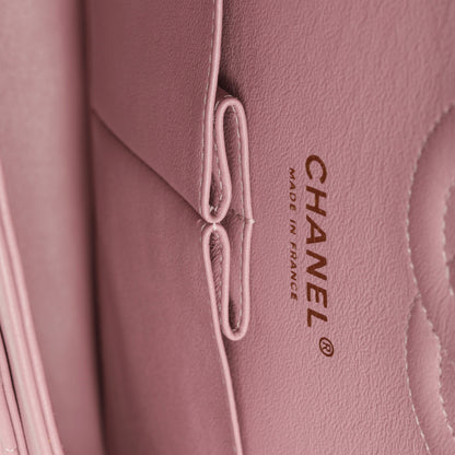 Chanel Classic Flap Lambskin Gold Shoulder Bag Style 30