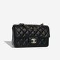 Chanel Classic Flap Lambskin Black Shoulder Bag Style 138