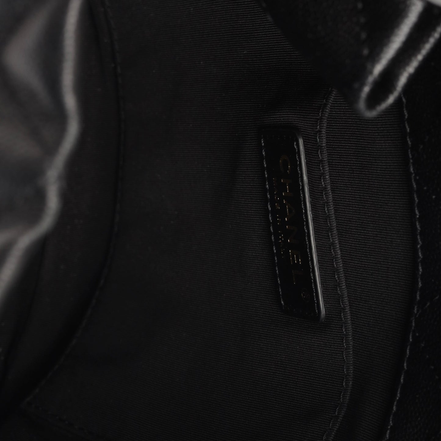 Chanel Quilted Bucket Bag - Black Caviar