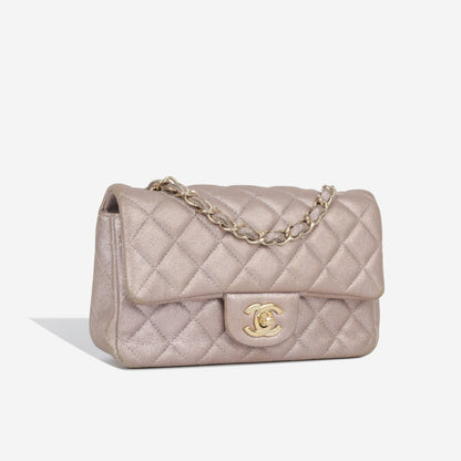 Chanel Classic Flap Leather Gold Shoulder Bag Style 6