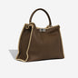 Fendi Peekaboo Leather Brown Handbag Style 2