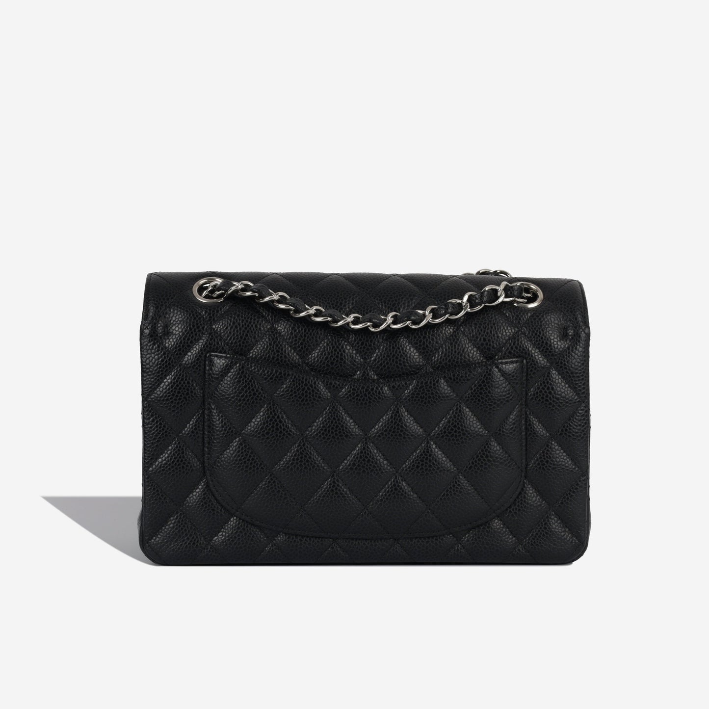 Chanel Classic Flap Caviar Black Shoulder Bag Style 119
