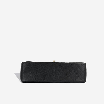Chanel Classic Flap Caviar Black Shoulder Bag Style 12