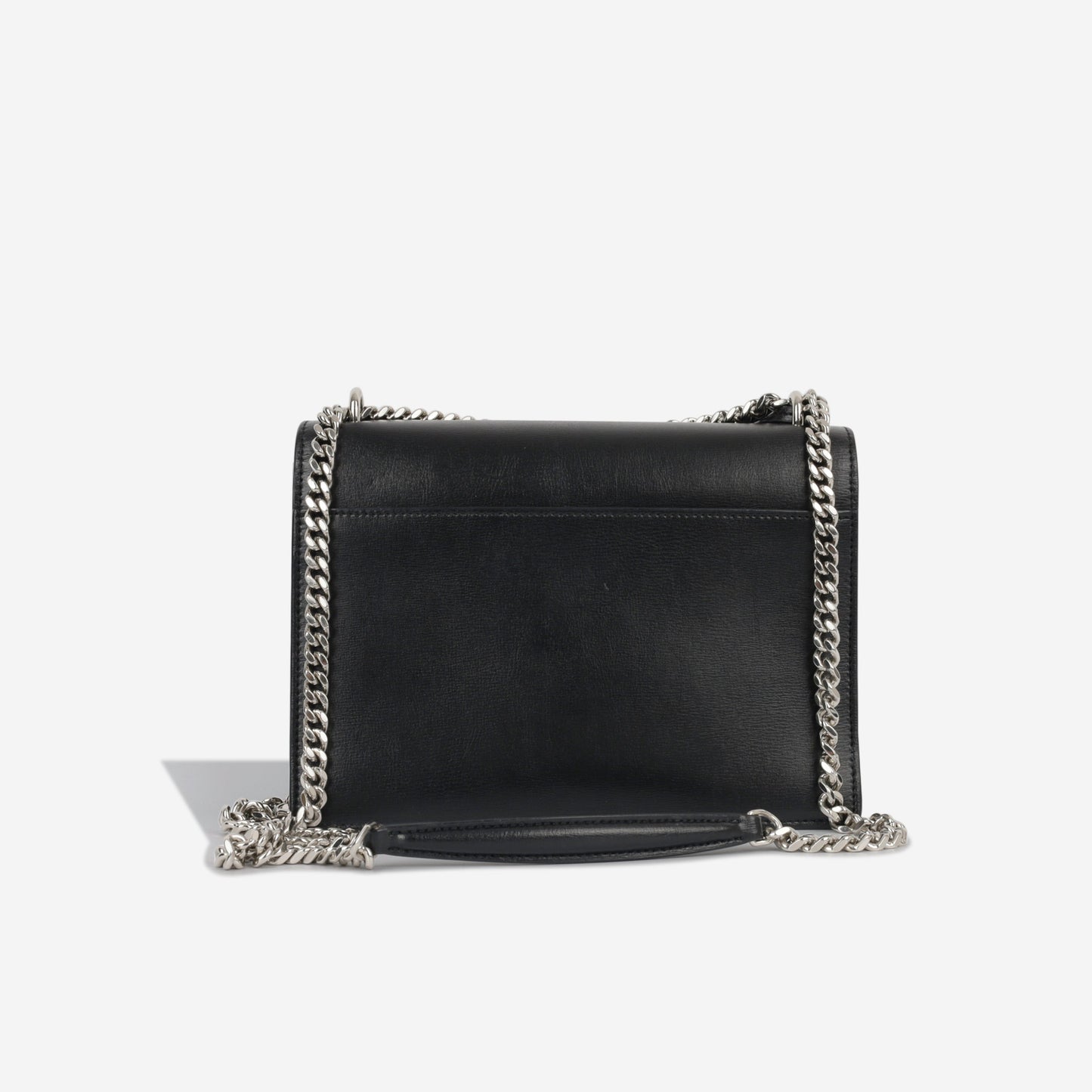 Saint Laurent Sunset Calfskin Black Shoulder Bag