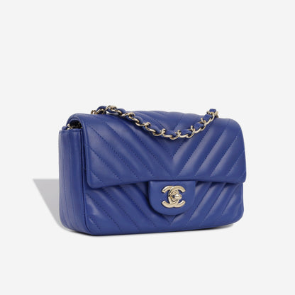 Chanel Classic Flap Lambskin Gold Shoulder Bag Style 61