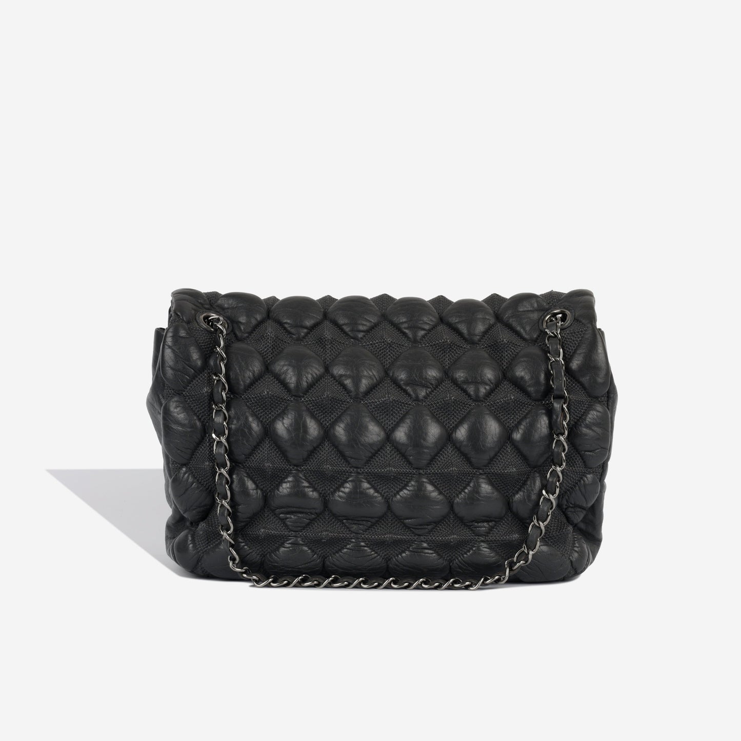 Chanel Classic Flap Calfskin Black Shoulder Bag Style 26