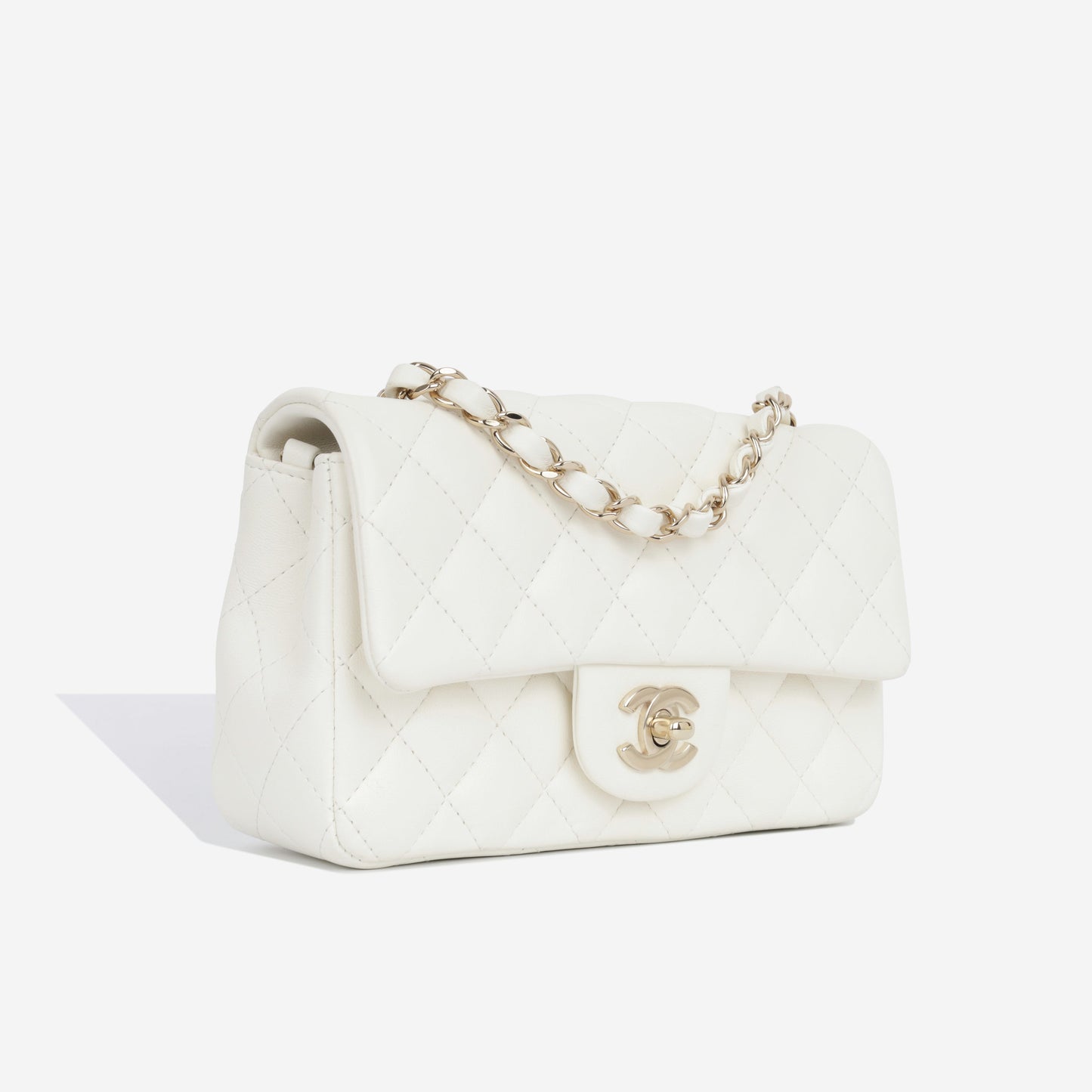 Chanel Classic Flap Lambskin Gold Shoulder Bag Style 54