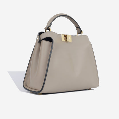 Fendi Peekaboo Calfskin Red Handbag Style 2