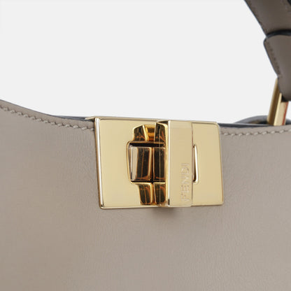 Fendi Peekaboo Calfskin Red Handbag Style 2