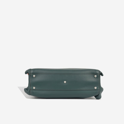 Fendi Peekaboo Calfskin Red Handbag Calfskin